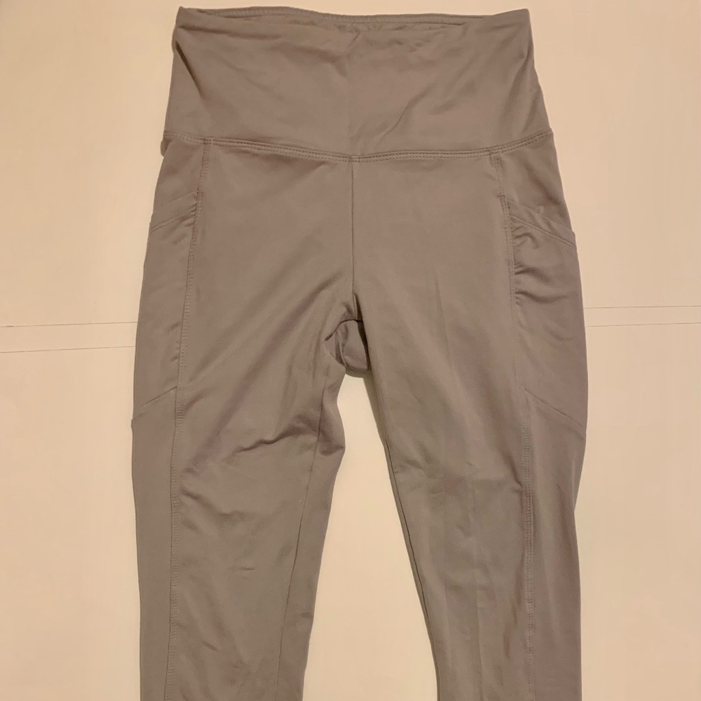 Purple Cropped Leggings